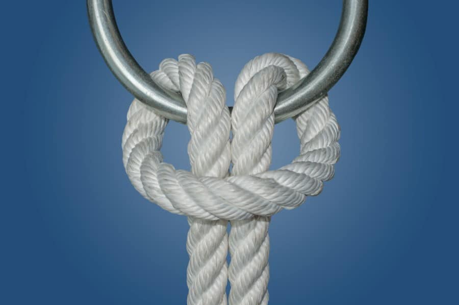 Larks Head Knot 