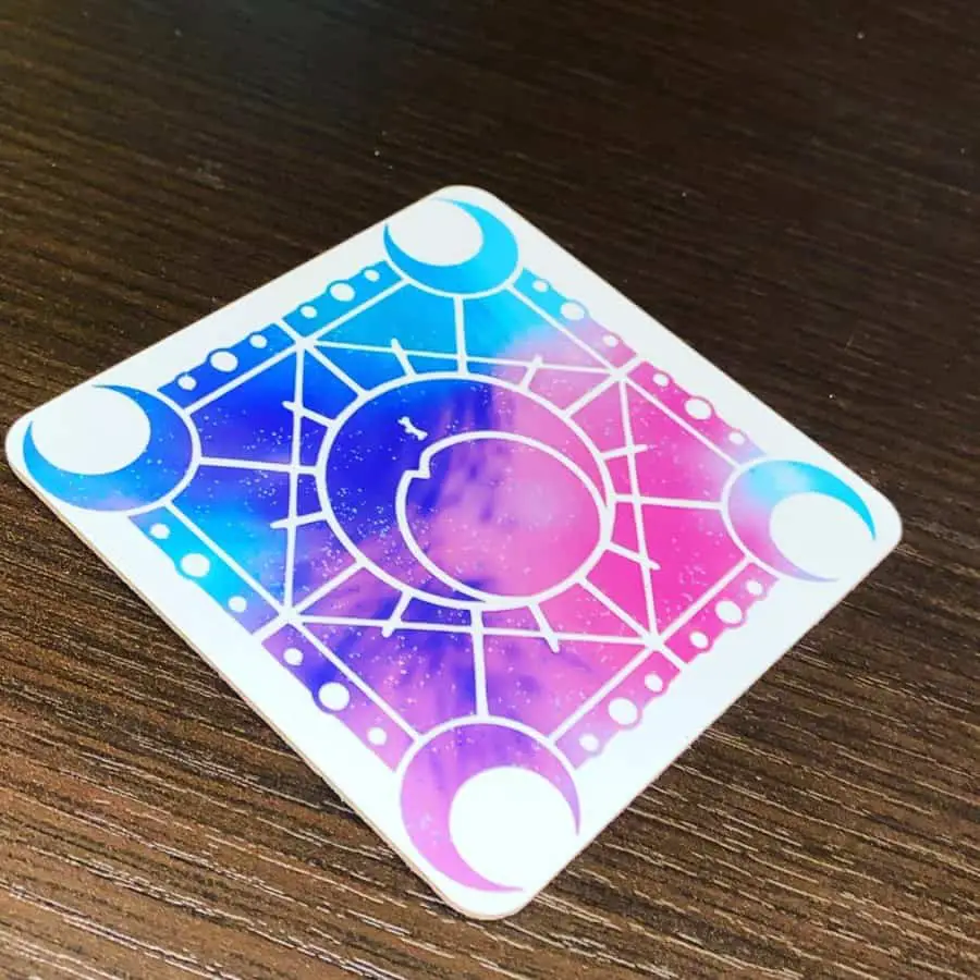 infusible ink coaster