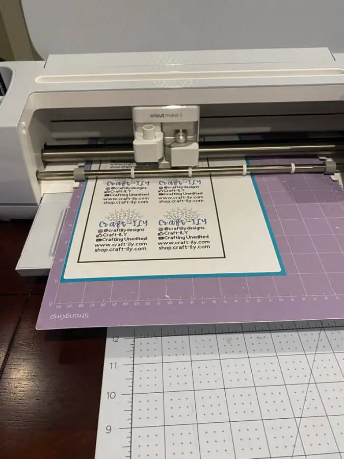 Cricut Maker 3 cutting 110lb cardstock