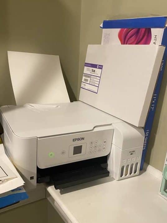 Epson ET2720 Sublimation set up