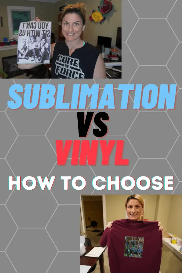 Sublimation vs Vinyl