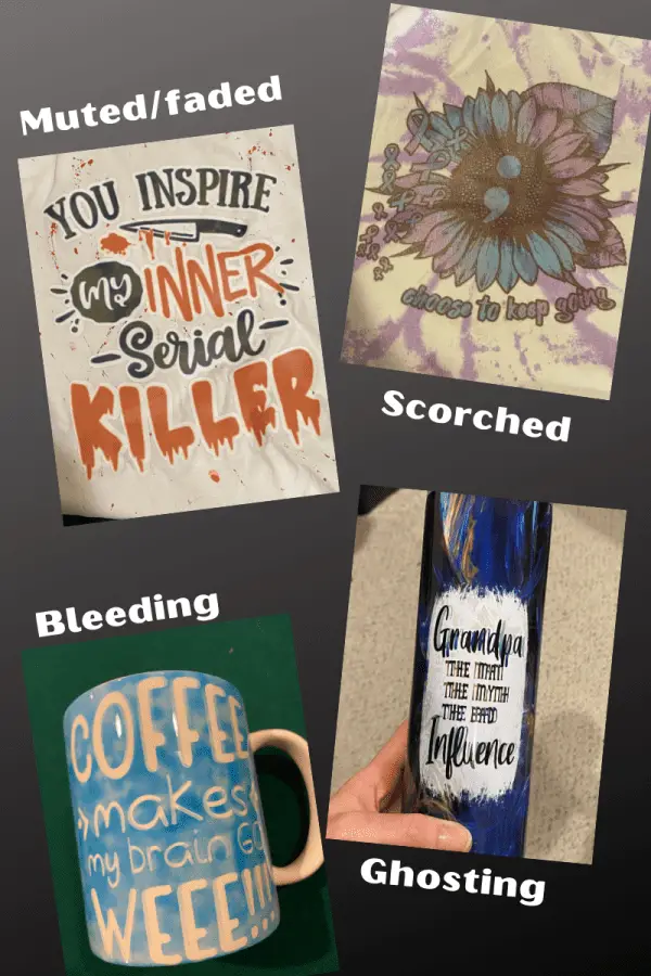 Common Sublimation Mistakes